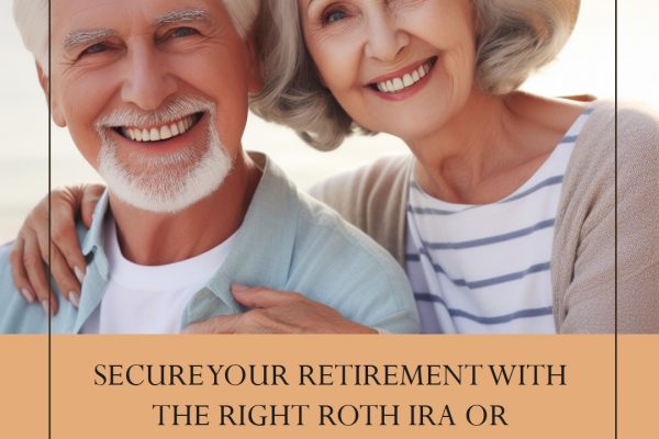 Roth IRA or traditional IRA or 401(k)
